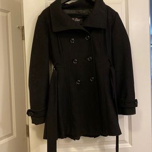 Womens Guess Peacoat